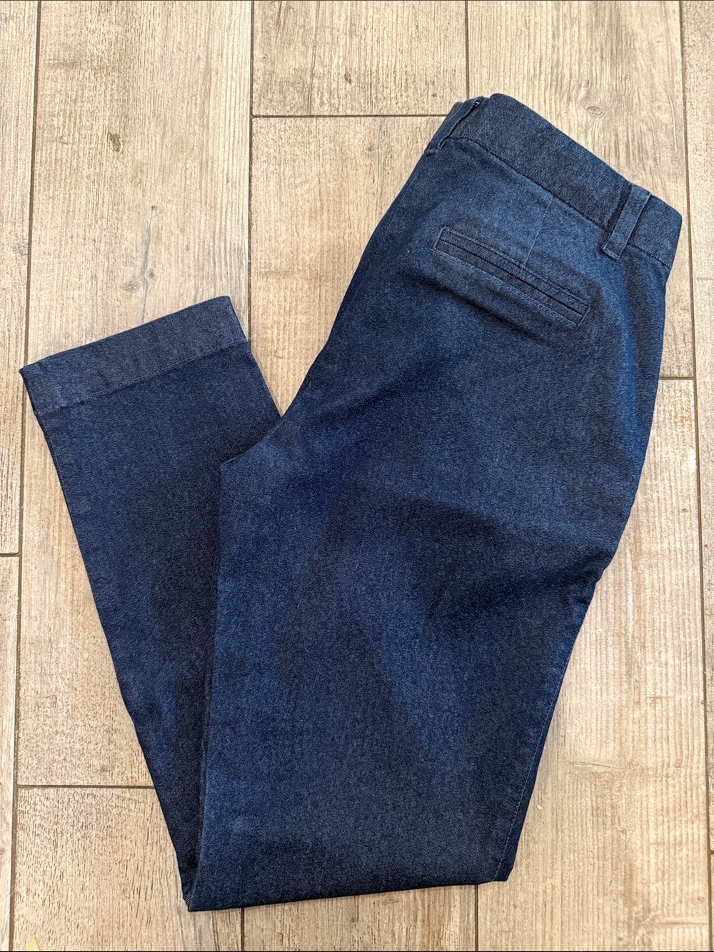 GAP Men's Slim Straight Jeans — Dark Indigo Blue